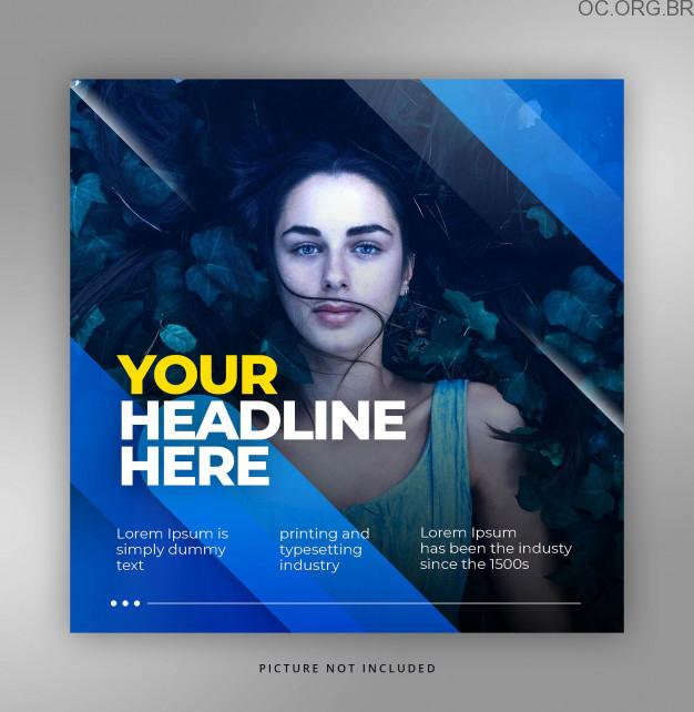 foto de mulher no instagram